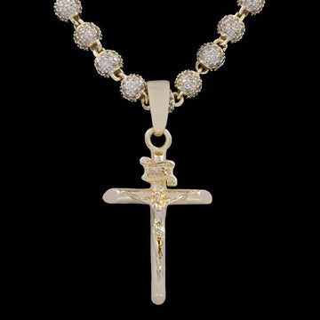 18k Vermeil Crucifix - The GLD Shop