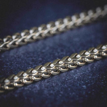 18k Vermeil Franco Chain - 3mm - The GLD Shop