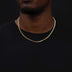 18k Vermeil Franco Chain - 3mm - The GLD Shop