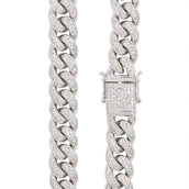 22" 12mm Diamond Cuban