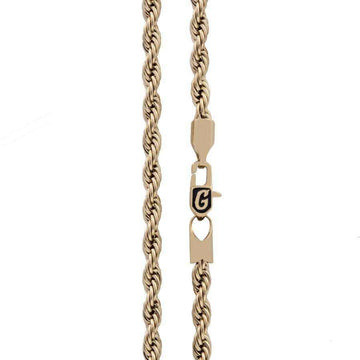 24" 4mm Rope Chain