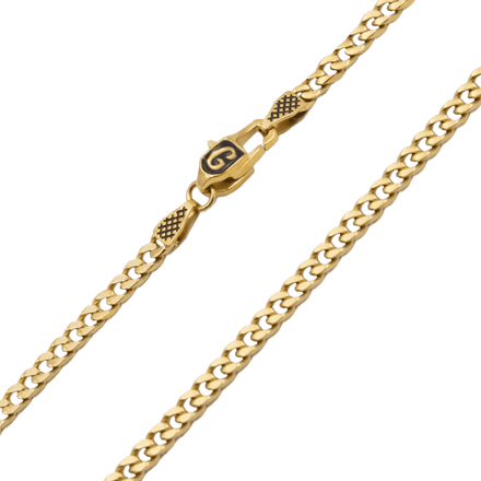 Saint Michael Pendant in Yellow Gold