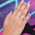 2mm Round Cut Eternity Band Ring - The GLD Shop