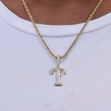 Texas Rangers Official MLB Micro Logo Pendant