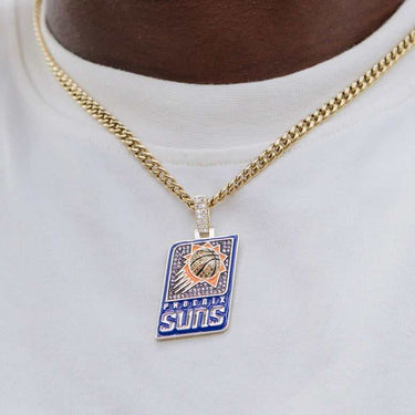 Phoenix Suns Official NBA Logo Pendant- The GLD Shop