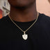 Las Vegas Raiders Official NFL Micro Logo Pendant - Yellow Gold