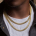 GLD Cuban Signature en Oro Amarillo - 6mm