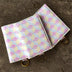 Cadena para Cartera (Blanca con estampado rosa/amarillo)