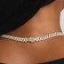 8.5MM Diamond Prong Cuban Necklace - Yellow Gold - The GLD Shop