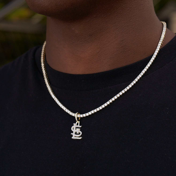 St. Louis Cardinals Official MLB Micro Logo Pendant