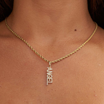"Angel" Pendant - Yellow Gold