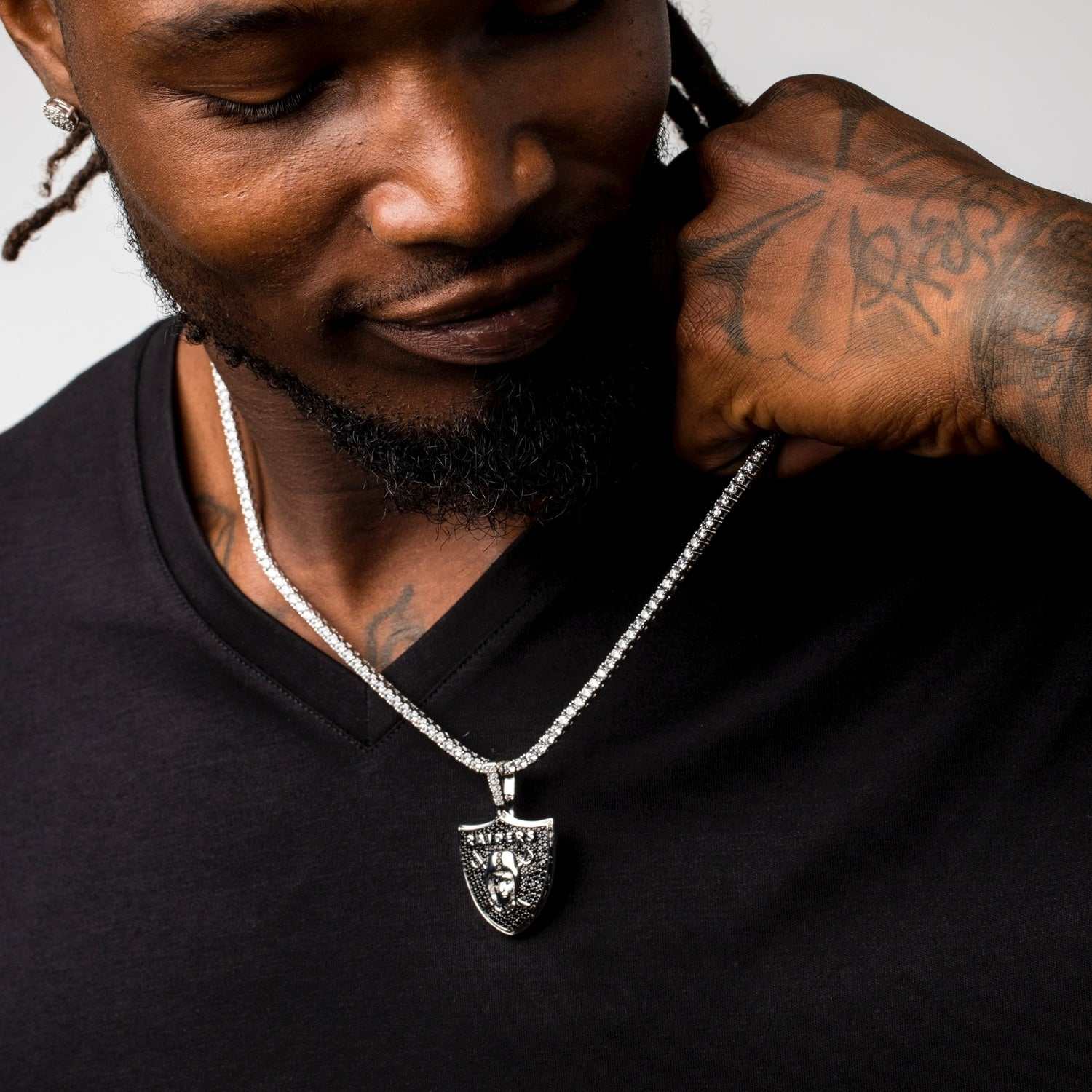 Las Vegas Raiders Official NFL Pendant- The GLD Shop