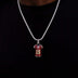 Colgante de la camiseta de Patrick Mahomes de los Kansas City Chiefs