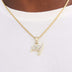 Tampa Bay Buccaneers Official NFL Micro Logo Pendant - Yellow Gold