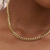 Solid Gold Miami Cuban Link Necklace (5mm)