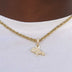Colgante Oficial Denver Broncos NFL Micro Logo - Oro Amarillo