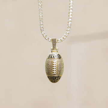 Colgante de fútbol A.J. Greene