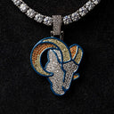 Colgante oficial de la NFL de Los Angeles Rams