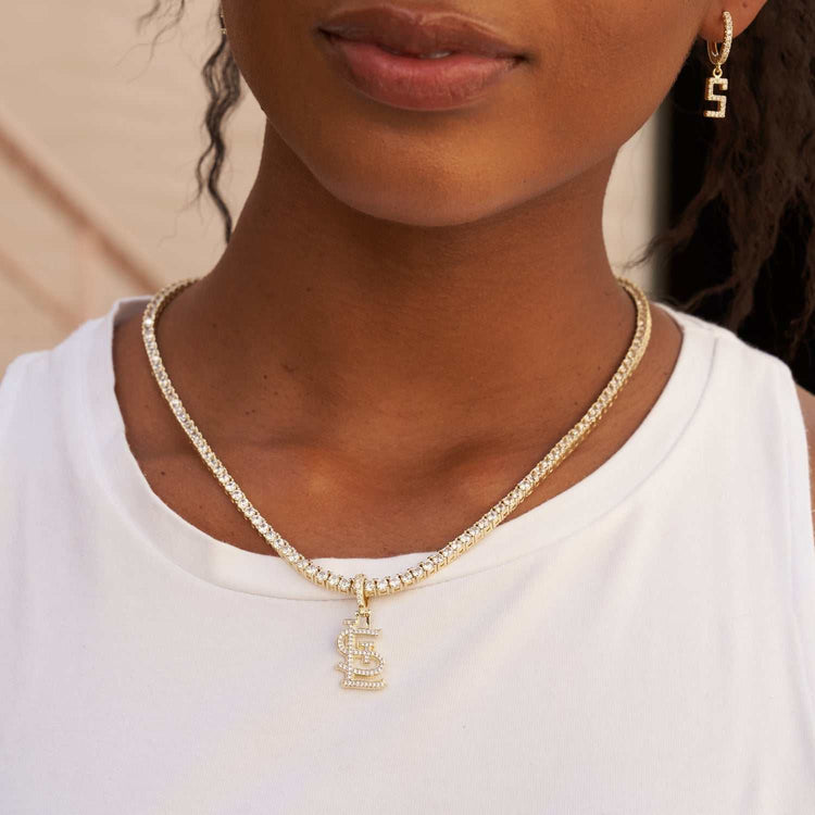 St. Louis Cardinals Official MLB Micro Logo Pendant