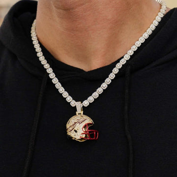Florida State Official NCAA Football Helmet Pendant