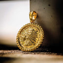 Dije Moneda GLD Oro Macizo