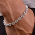 Pulsera Micro Valentina en Oro Blanco