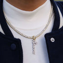 Colgante con el logo de los Bravos de Atlanta