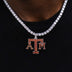Colgante oficial con el logo de los Texas A&M Aggies de la NCAA