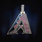 Arizona Diamondbacks Official MLB Logo Pendant