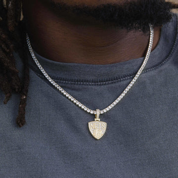 Brooklyn Nets Micro Pendant - The GLD Shop