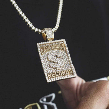 Colgante de Dinero en Efectivo en Oro Amarillo