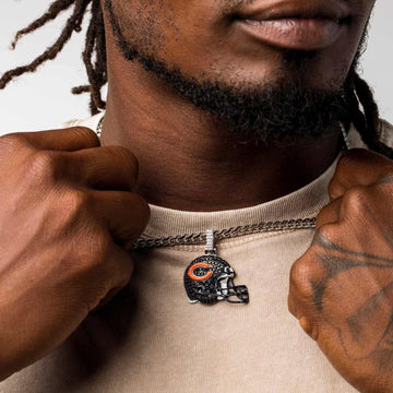 Chicago Bears Helmet Pendant - The GLD Shop