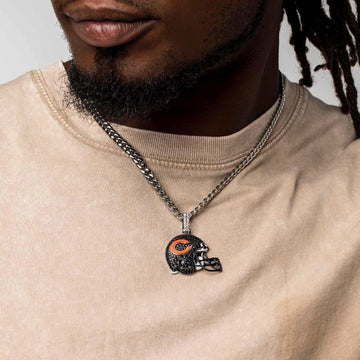 Chicago Bears Helmet Pendant - The GLD Shop