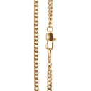 Cadena personalizada de burbujas (vermeil de 18k)