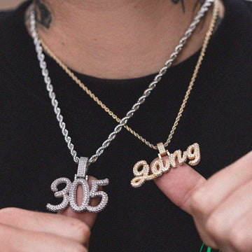 Custom Pave Font - The GLD Shop