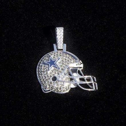 For The Love Of The Game Dallas Cowboys 18K Gold-Plated Pendant Necklace