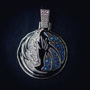 Colgante con el logotipo oficial de los Dallas Mavericks de la NBA