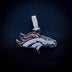 Denver Broncos Pendant - The GLD Shop
