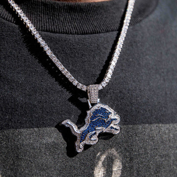 Detroit Lions Pendant - The GLD Shop