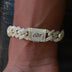 Diamond Prong Link Bracelet in Yellow Gold - 12mm - The GLD Shop