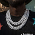 Diamond Prong Link Chain in White Gold - 19mm - The GLD Shop