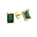 Birthstone Stud Earrings