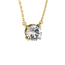Collar de gema flotante