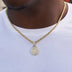 Pittsburgh Steelers Official NFL Micro Logo Pendant - Yellow Gold