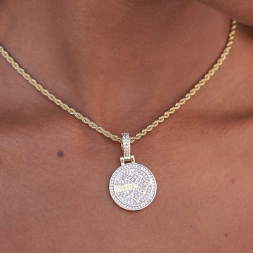 Pittsburgh Steelers Official NFL Micro Logo Pendant - Yellow Gold