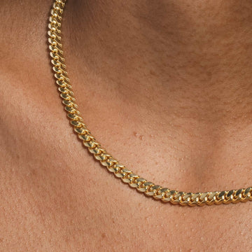 Solid Gold GLD Signature Miami Cuban (6mm)