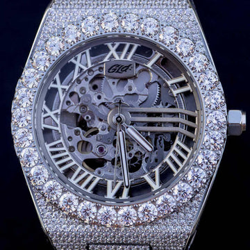 42MM Iced Alpha Era® Luminous Skeleton 316