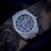 Iced Alpha Era Luminous Skeleton 316 w/ Rubber Strap - The GLD Shop
