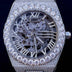Iced Alpha Era Luminous Skeleton 316 w/ Rubber Strap - The GLD Shop