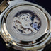 Iced Alpha Era Luminous Skeleton Gold w/ Rubber Strap - The GLD Shop